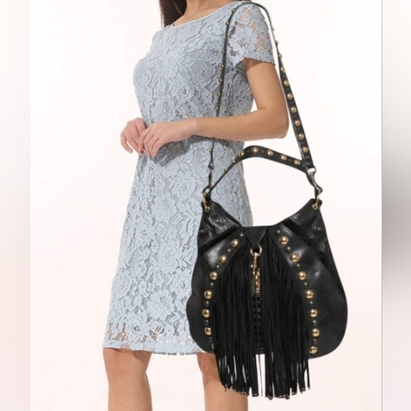 Authentic Gucci Babouska Black Leather Hobo Shoulder Bag - Picture 17 of 17